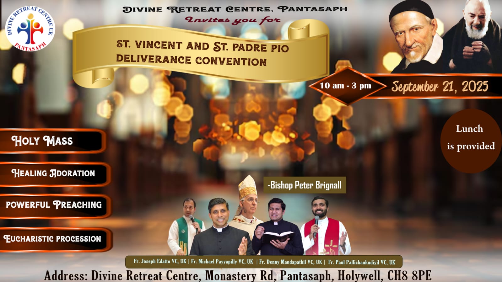 divine retreat center, pantasaph